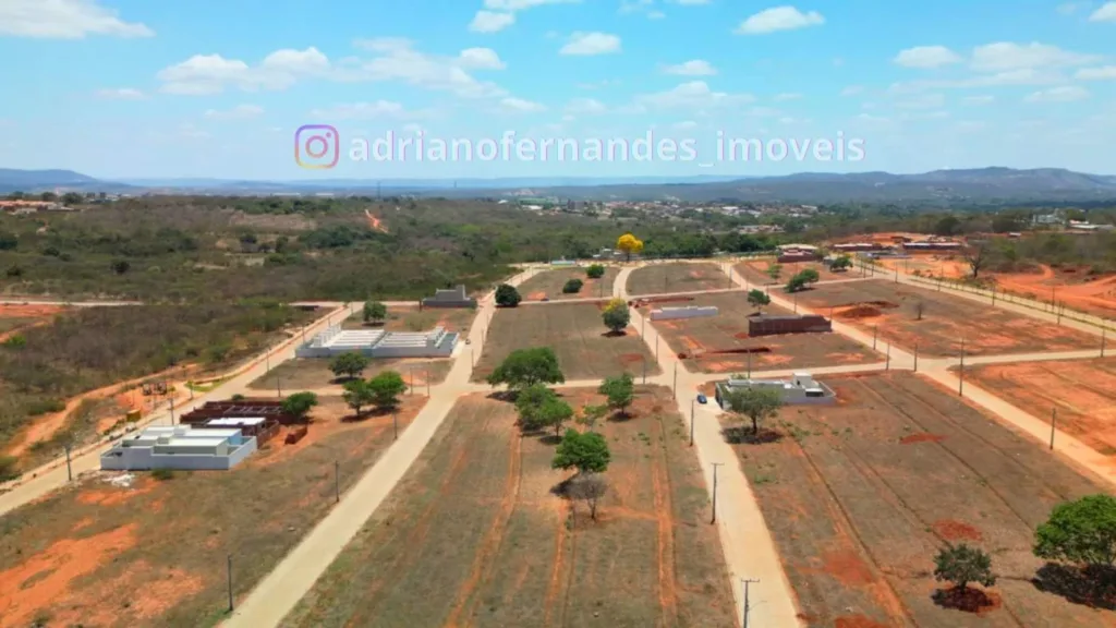 Panorama dos lotes, vias e construções do Cidade Luz
