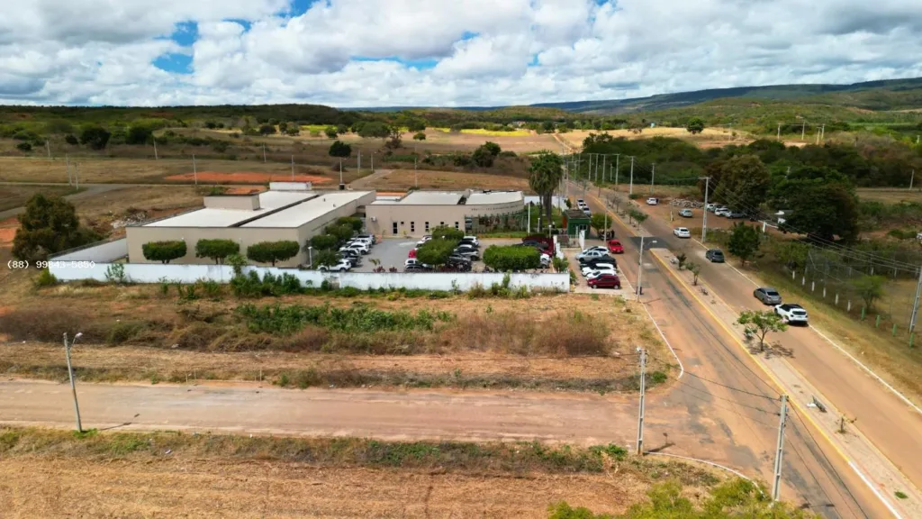 Vista aérea do entorno e das vias de acesso ao Jardins dos Ipês