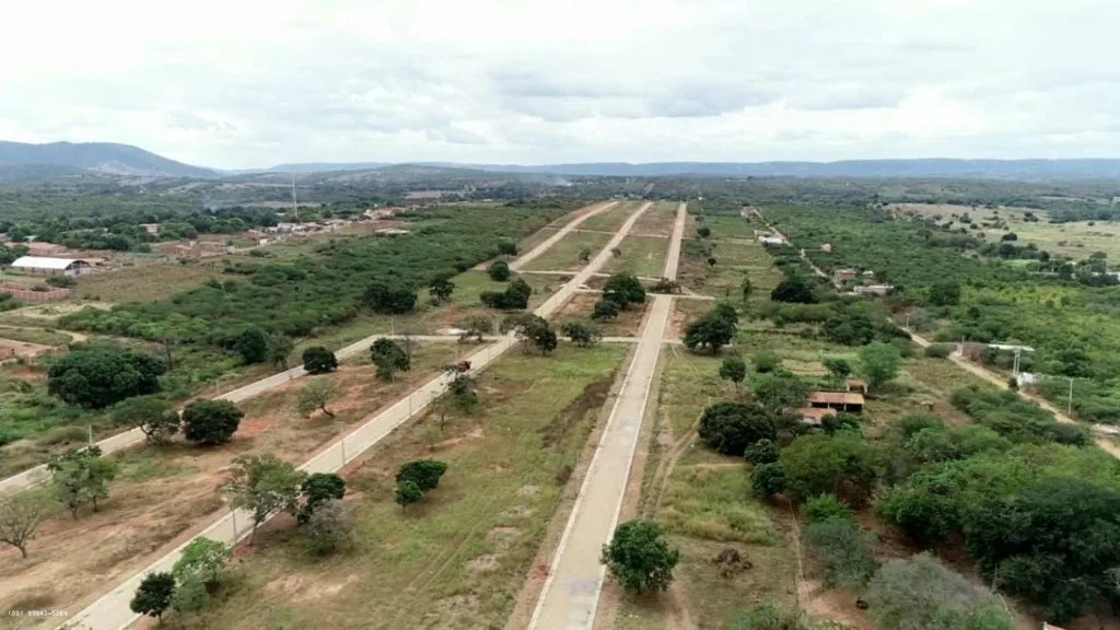 Panorama das quadras e vias do Residencial Bela Vista, em Crato
